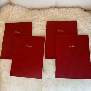 Cartier 4 Red coloring books